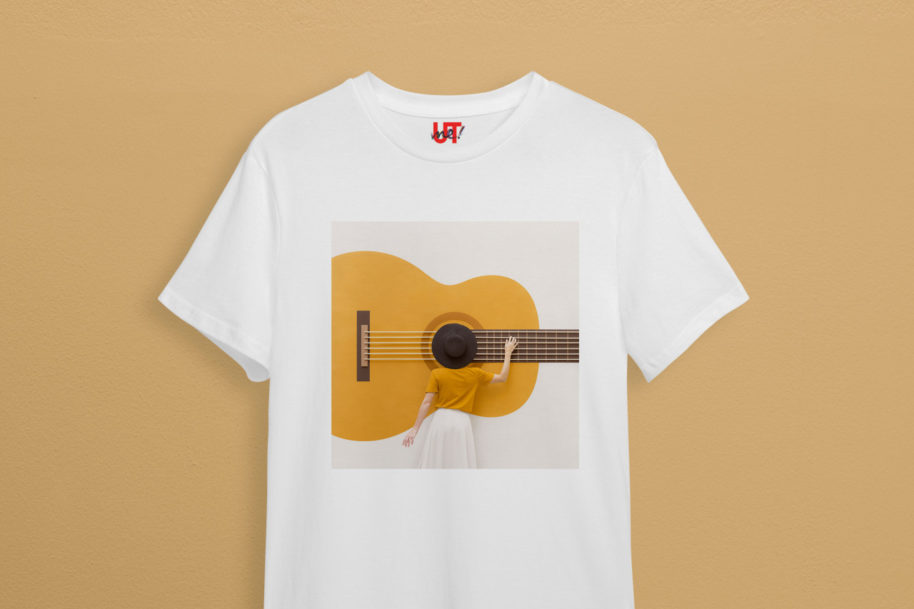 annandaniel Anna Devís Daniel Rueda Uniqlo t-shirt t shirt camiseta utme guitarra española Spanish guitar